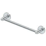 18" Towel Bar, D Series, Solid Brass