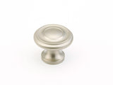 Schaub Traditional / Colonial - Stepped Round Knob - 1-1/4" dia