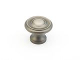 Schaub Traditional / Colonial - Stepped Round Knob - 1-1/4" dia