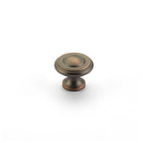 Schaub Traditional / Colonial - Stepped Round Knob - 1-1/4" dia