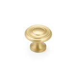 Schaub Colonial - Stepped Round Knob - 2 Sizes