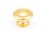 Schaub Traditional - Stepped Round Knob - 1-1/4"dia