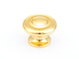 Schaub Traditional - Stepped Round Knob - 1-1/2" dia