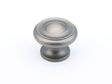 Schaub Traditional / Colonial - Stepped Round Knob - 1-1/2" dia