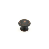 Schaub Traditional - Stepped Round Knob - 1-1/4"dia