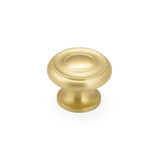 Schaub Colonial - Stepped Round Knob - 2 Sizes