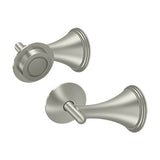 Double Post Toilet Paper Holder, KH Series, Solid Brass