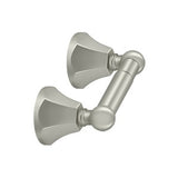 Double Post Toilet Paper Holder, KTB Series, Solid Brass