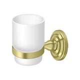 Tumbler Set with Frosted Glass, R Series, Solid Brass, US3