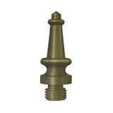 Steeple Tip, Distressed, Solid Brass, US10AN