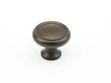 Schaub Traditional / Country - Rimmed Round Knob - 1-1/4