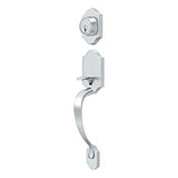 Hanover Handleset, Entry, Solid Brass