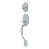 Hanover Handleset, Entry, Solid Brass