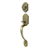 Hanover Handleset, Dummy, Solid Brass