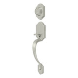 Hanover Handleset, Dummy, Solid Brass
