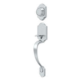 Hanover Handleset, Dummy, Solid Brass