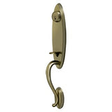 St. Ann Handleset, Entry, Solid Brass