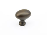Schaub Traditional / Country - Knob - Oval - 1-3/8