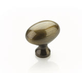 Schaub Traditional - Knob - Oval - 1-3/8" dia