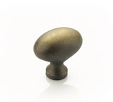 Schaub Traditional - Knob - Oval - 1-3/8" dia