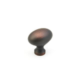 Schaub Traditional - Knob - Oval - 1-3/8" dia