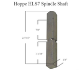 HOPPE HLS7 SPINDLE SHAFT, 5/16 X 2-1/2" WITH GROOVE
