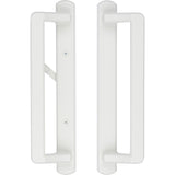 71940W- Rockwell Venice Custom Sliding Door Handle Set in White Finish