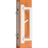 71940W- Rockwell Venice Custom Sliding Door Handle Set in White Finish