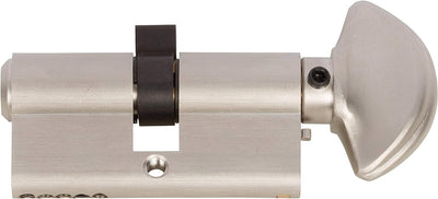 Hoppe 90 Degree Crescent Knob Keyed Cylinder - 3637111