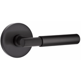 Emtek 5109 Select Brass Lever Handle With Stem And Disk Rosette Passage Set