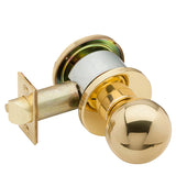 Schlage Commercial D25D ORB Exit Cylindrical Lock, Orbit Knob