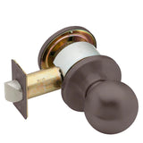 Schlage Commercial D25D ORB Exit Cylindrical Lock, Orbit Knob