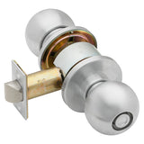 Schlage Commercial D44S ORB Hospital Privacy Cylindrical Lock, Orbit Knob