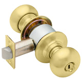Schlage Commercial D40S PLY Privacy Cylindrical Lock, Plymouth Knob