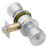 Schlage Commercial D40S TUL Privacy Cylindrical Lock, Tulip Knob