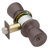 Schlage Commercial D40S TUL Privacy Cylindrical Lock, Tulip Knob