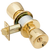 Schlage Commercial D80PD TUL Storeroom Cylindrical Lock, Tulip Knob