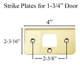 SET OF 3 STRIKE PLATES