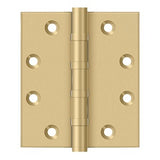 4-1/2"x4" Hinge, Ball Bearing, Solid Brass