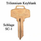 TRILENNIUM EMBOSSED KEYBLANK SCHLAGE 5 PIN