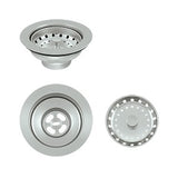 Duo Strainer for Sink, Steel