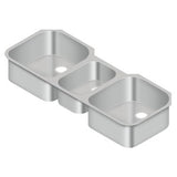 Stainless Steel Sink, 50" x 20-1/2"