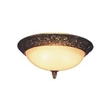 Resin Flush Ceiling Lamp, 14-5/8