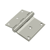 3" x 3-1/2" Half Surface Hinge