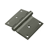 3" x 3-1/2" Half Surface Hinge