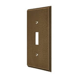 Switch Plate, Single Standard, Solid Brass