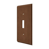 Switch Plate, Single Standard, Solid Brass