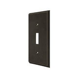 Switch Plate, Single Standard, Solid Brass