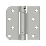 4" x 4" x 5/8" x SQ Spring Hinge, UL Listed