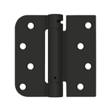 4" x 4" x 5/8" x SQ Spring Hinge, UL Listed